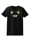 Kyu-T Ears - Beartholomew Teddy Bear Womens Dark T-Shirt-TooLoud-Black-X-Small-Davson Sales