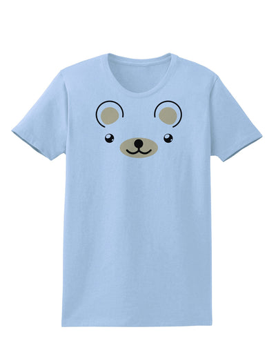 Kyu-T Ears - Beartholomew Teddy Bear Womens T-Shirt-Womens T-Shirt-TooLoud-Light-Blue-X-Small-Davson Sales