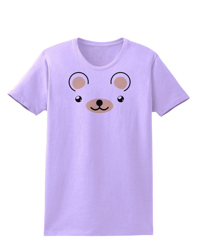 Kyu-T Ears - Beartholomew Teddy Bear Womens T-Shirt-Womens T-Shirt-TooLoud-Lavender-X-Small-Davson Sales