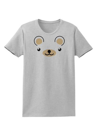 Kyu-T Ears - Beartholomew Teddy Bear Womens T-Shirt-Womens T-Shirt-TooLoud-AshGray-X-Small-Davson Sales