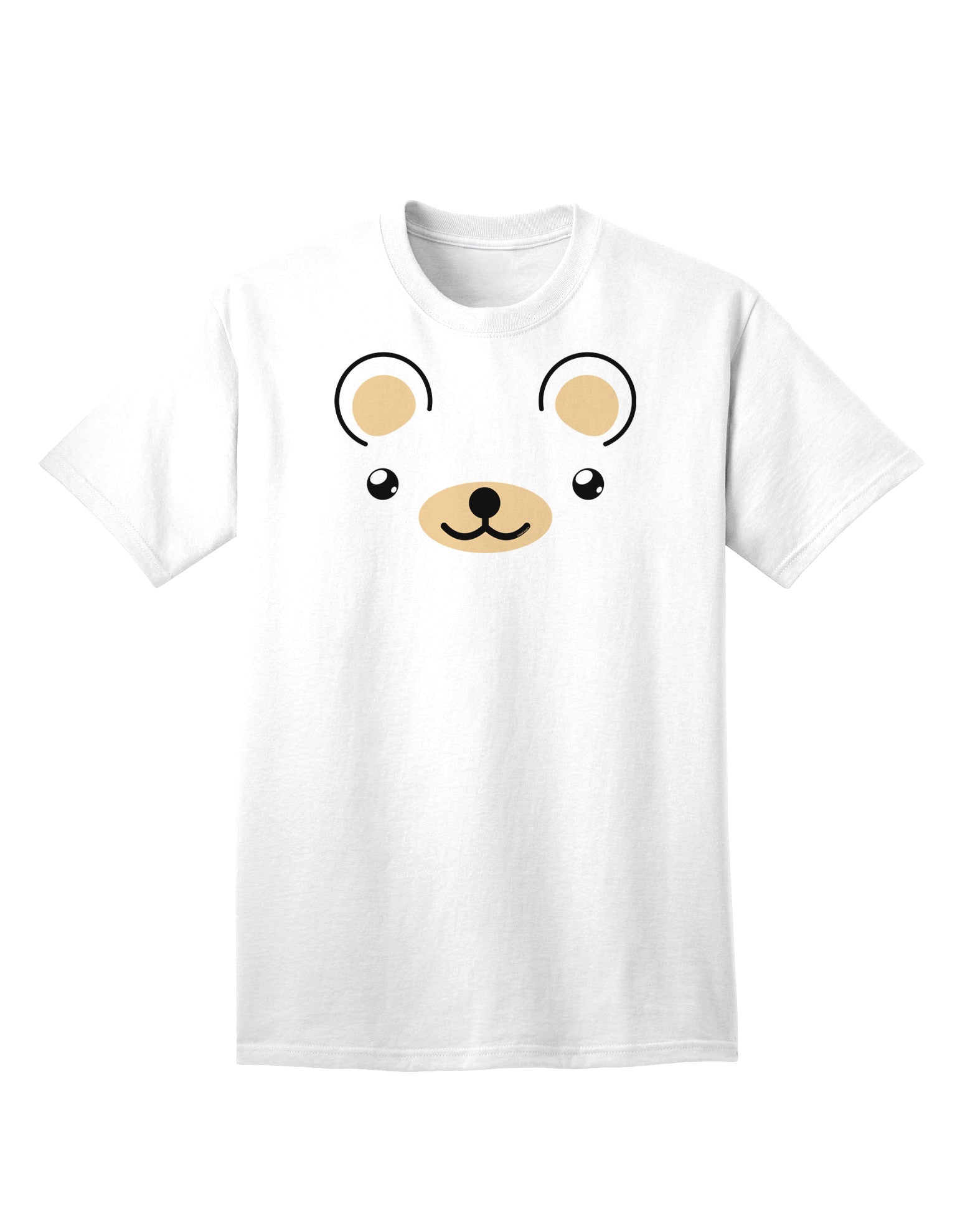 Kyu-T Ears Collection - Beartholomew Teddy Bear Premium Adult T-Shirt for the Discerning Shopper-Mens T-shirts-TooLoud-White-Small-Davson Sales