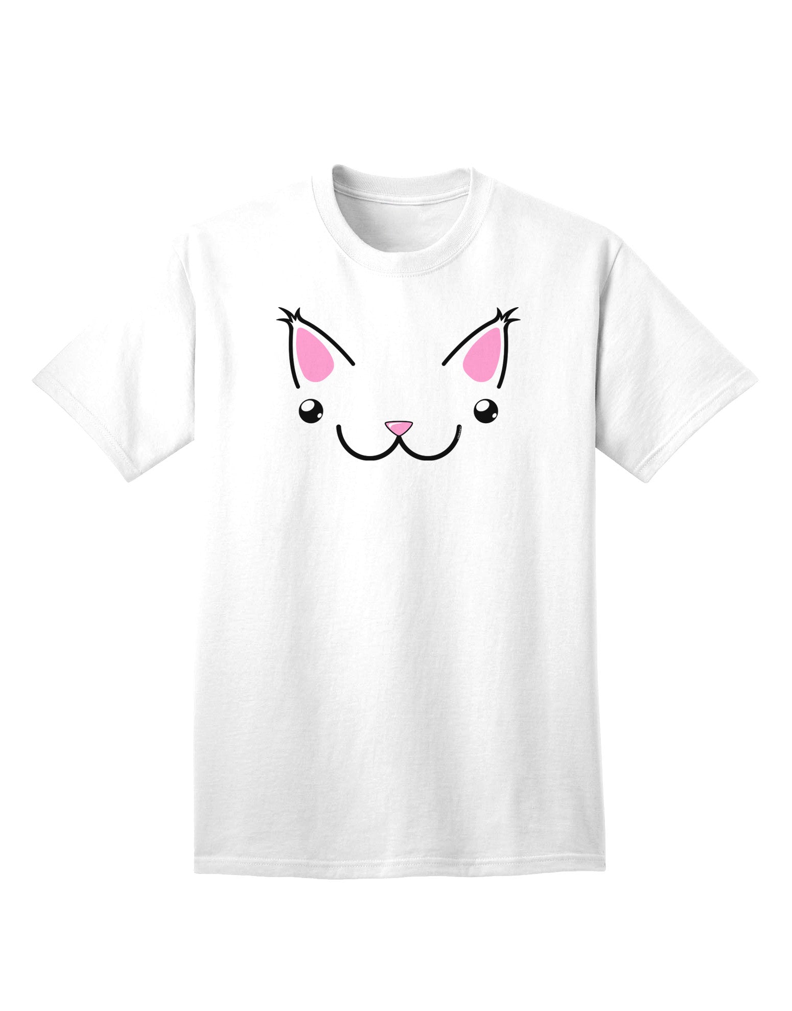 Kyu-T Ears - Kawa the Adorable Critter: Premium Adult T-Shirt Collection-Mens T-shirts-TooLoud-White-Small-Davson Sales