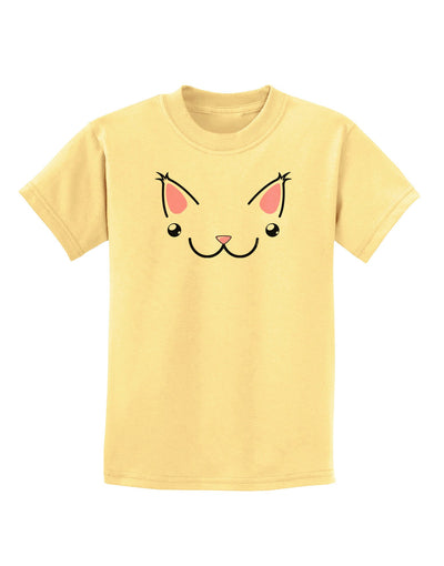 Kyu-T Ears - Kawa the Cute Critter Childrens T-Shirt-Childrens T-Shirt-TooLoud-Daffodil-Yellow-X-Small-Davson Sales