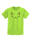 Kyu-T Ears - Kawa the Cute Critter Childrens T-Shirt-Childrens T-Shirt-TooLoud-Lime-Green-X-Small-Davson Sales