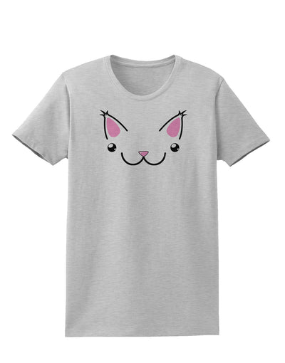 Kyu-T Ears - Kawa the Cute Critter Womens T-Shirt-Womens T-Shirt-TooLoud-AshGray-X-Small-Davson Sales