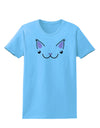 Kyu-T Ears - Kawa the Cute Critter Womens T-Shirt-Womens T-Shirt-TooLoud-Aquatic-Blue-X-Small-Davson Sales