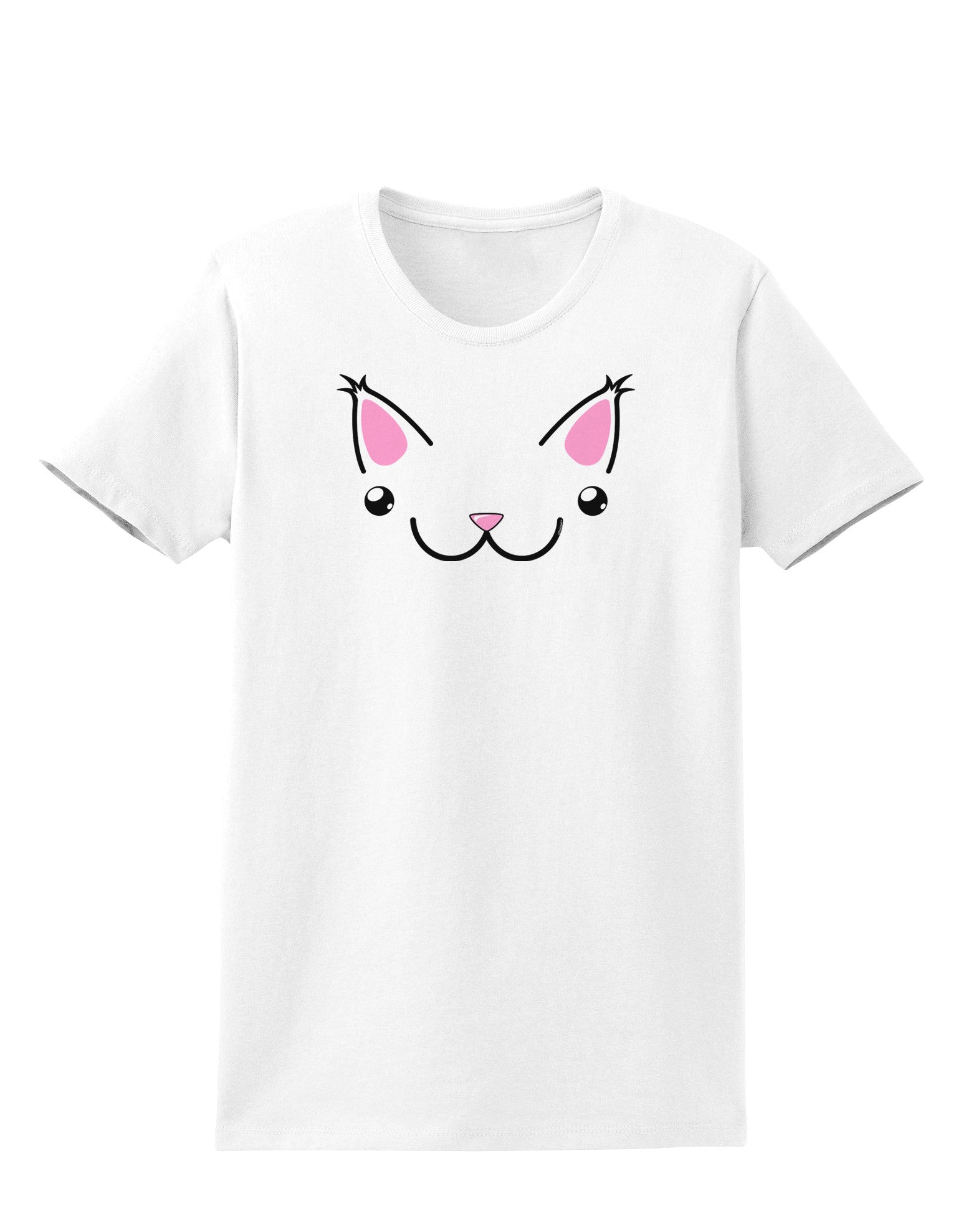 Kyu-T Ears - Kawa the Cute Critter Womens T-Shirt-Womens T-Shirt-TooLoud-White-X-Small-Davson Sales