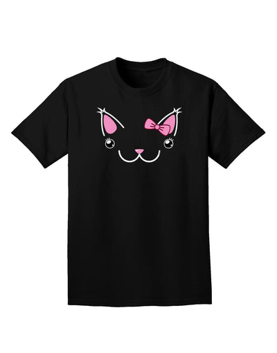 Kyu-T Ears - Kawaia the Cute Girl Critter Adult Dark T-Shirt-Mens T-Shirt-TooLoud-Black-Small-Davson Sales