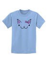 Kyu-T Ears - Kawaia the Cute Girl Critter Childrens T-Shirt-Childrens T-Shirt-TooLoud-Light-Blue-X-Small-Davson Sales