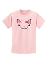 Kyu-T Ears - Kawaia the Cute Girl Critter Childrens T-Shirt-Childrens T-Shirt-TooLoud-PalePink-X-Small-Davson Sales