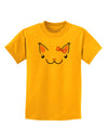 Kyu-T Ears - Kawaia the Cute Girl Critter Childrens T-Shirt-Childrens T-Shirt-TooLoud-Gold-X-Small-Davson Sales