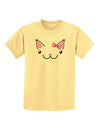 Kyu-T Ears - Kawaia the Cute Girl Critter Childrens T-Shirt-Childrens T-Shirt-TooLoud-Daffodil-Yellow-X-Small-Davson Sales