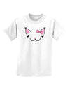 Kyu-T Ears - Kawaia the Cute Girl Critter Childrens T-Shirt-Childrens T-Shirt-TooLoud-White-X-Small-Davson Sales