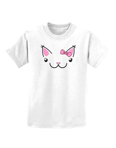 Kyu-T Ears - Kawaia the Cute Girl Critter Childrens T-Shirt-Childrens T-Shirt-TooLoud-White-X-Small-Davson Sales