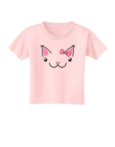 Kyu-T Ears - Kawaia the Cute Girl Critter Toddler T-Shirt-Toddler T-Shirt-TooLoud-Light-Pink-2T-Davson Sales