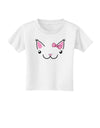 Kyu-T Ears - Kawaia the Cute Girl Critter Toddler T-Shirt-Toddler T-Shirt-TooLoud-White-2T-Davson Sales