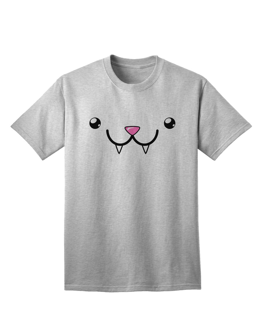 Kyu-T Face - Adult T-Shirt featuring Fangs the Vampire Bat-Mens T-shirts-TooLoud-White-Small-Davson Sales