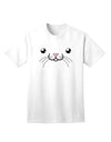 Kyu-T Face - Adult T-Shirt featuring Tiny the Mouse-Mens T-shirts-TooLoud-White-Small-Davson Sales