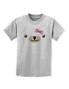 Kyu-T Face - Beartholomea Cute Girl Bear Childrens T-Shirt-Childrens T-Shirt-TooLoud-AshGray-X-Small-Davson Sales