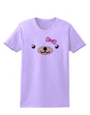 Kyu-T Face - Beartholomea Cute Girl Bear Womens T-Shirt-Womens T-Shirt-TooLoud-Lavender-X-Small-Davson Sales