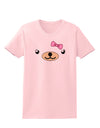 Kyu-T Face - Beartholomea Cute Girl Bear Womens T-Shirt-Womens T-Shirt-TooLoud-PalePink-X-Small-Davson Sales