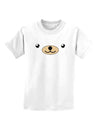 Kyu-T Face - Beartholomew the Teddy Bear Childrens T-Shirt-Childrens T-Shirt-TooLoud-White-X-Small-Davson Sales