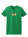 Kyu-T Face - Beartholomew the Teddy Bear Womens Dark T-Shirt-TooLoud-Kelly-Green-X-Small-Davson Sales