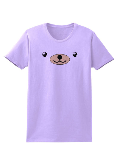 Kyu-T Face - Beartholomew the Teddy Bear Womens T-Shirt-Womens T-Shirt-TooLoud-Lavender-X-Small-Davson Sales