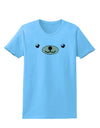 Kyu-T Face - Beartholomew the Teddy Bear Womens T-Shirt-Womens T-Shirt-TooLoud-Aquatic-Blue-X-Small-Davson Sales