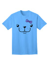 Kyu-T Face - Bucklette Adorable Female Beaver Adult T-Shirt-Mens T-shirts-TooLoud-Aquatic-Blue-Small-Davson Sales