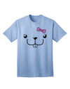 Kyu-T Face - Bucklette Adorable Female Beaver Adult T-Shirt-Mens T-shirts-TooLoud-Light-Blue-Small-Davson Sales