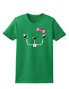 Kyu-T Face - Bucklette Cute Girl Beaver Womens Dark T-Shirt-TooLoud-Kelly-Green-X-Small-Davson Sales