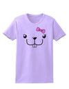 Kyu-T Face - Bucklette Cute Girl Beaver Womens T-Shirt-Womens T-Shirt-TooLoud-Lavender-X-Small-Davson Sales