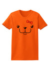 Kyu-T Face - Bucklette Cute Girl Beaver Womens T-Shirt-Womens T-Shirt-TooLoud-Orange-X-Small-Davson Sales