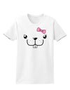 Kyu-T Face - Bucklette Cute Girl Beaver Womens T-Shirt-Womens T-Shirt-TooLoud-White-X-Small-Davson Sales