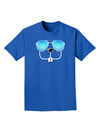 Kyu-T Face - Buckley Cool Sunglasses Adult Dark T-Shirt-Mens T-Shirt-TooLoud-Royal-Blue-Small-Davson Sales