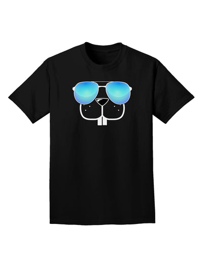 Kyu-T Face - Buckley Cool Sunglasses Adult Dark T-Shirt-Mens T-Shirt-TooLoud-Black-Small-Davson Sales