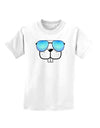 Kyu-T Face - Buckley Cool Sunglasses Childrens T-Shirt-Childrens T-Shirt-TooLoud-White-X-Small-Davson Sales