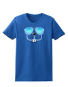 Kyu-T Face - Buckley Cool Sunglasses Womens Dark T-Shirt-TooLoud-Royal-Blue-X-Small-Davson Sales