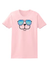 Kyu-T Face - Buckley Cool Sunglasses Womens T-Shirt-Womens T-Shirt-TooLoud-PalePink-X-Small-Davson Sales