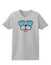 Kyu-T Face - Buckley Cool Sunglasses Womens T-Shirt-Womens T-Shirt-TooLoud-AshGray-X-Small-Davson Sales