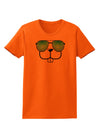 Kyu-T Face - Buckley Cool Sunglasses Womens T-Shirt-Womens T-Shirt-TooLoud-Orange-X-Small-Davson Sales