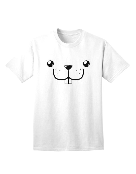 Kyu-T Face - Buckley the Beaver Adult T-Shirt: A Must-Have Addition to Your Wardrobe-Mens T-shirts-TooLoud-White-Small-Davson Sales