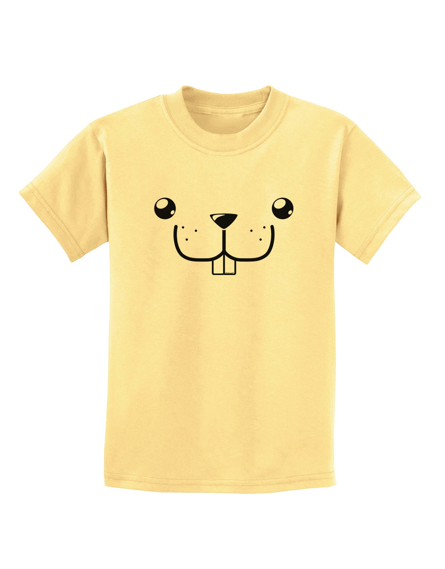 Kyu-T Face - Buckley the Beaver Childrens T-Shirt-Childrens T-Shirt-TooLoud-Daffodil-Yellow-X-Small-Davson Sales