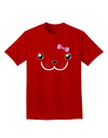 Kyu-T Face - Dewina Cute Girl Dugong Adult Dark T-Shirt-Mens T-Shirt-TooLoud-Red-Small-Davson Sales