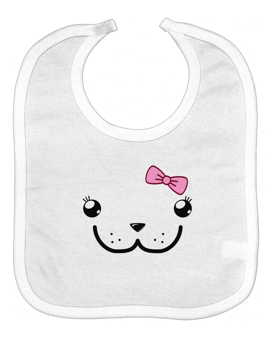 Kyu-T Face - Dewina Cute Girl Dugong Baby Bib