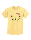 Kyu-T Face - Dewina Cute Girl Dugong Childrens T-Shirt-Childrens T-Shirt-TooLoud-Daffodil-Yellow-X-Small-Davson Sales