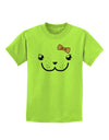 Kyu-T Face - Dewina Cute Girl Dugong Childrens T-Shirt-Childrens T-Shirt-TooLoud-Lime-Green-X-Small-Davson Sales