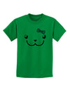 Kyu-T Face - Dewina Cute Girl Dugong Childrens T-Shirt-Childrens T-Shirt-TooLoud-Kelly-Green-X-Small-Davson Sales