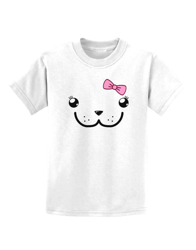 Kyu-T Face - Dewina Cute Girl Dugong Childrens T-Shirt-Childrens T-Shirt-TooLoud-White-X-Small-Davson Sales